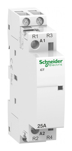 Модульный контактор Schneider Electric iCT 2P 25А 230/220В AC