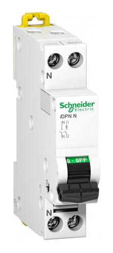 Автоматический выключатель Schneider Electric Acti9 1P+N 3А (C) 10кА