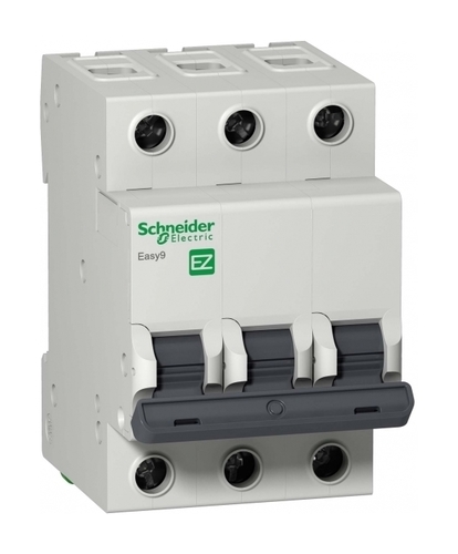 Автоматический выключатель Schneider Electric Easy9 3P 10А (C) 4.5кА