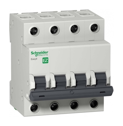 Автоматический выключатель Schneider Electric Easy9 4P 6А (C) 4.5кА