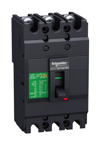 Силовой автомат Schneider Electric Easypact EZC, 5кА, 3P, 100А