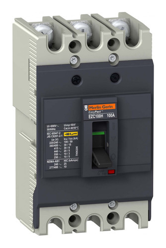 Силовой автомат Schneider Electric Easypact EZC 100, TM-D, 30кА, 3P, 16А