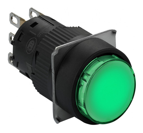 Кнопка Schneider Electric Harmony 16 мм, 24В, IP65, Зеленый, XB6EAF3B1P