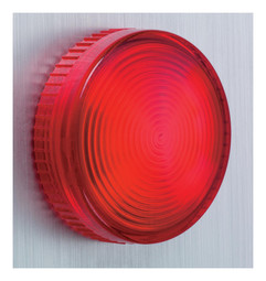 Лампа сигнальная Harmony, 22мм, 220В, AC, Красный